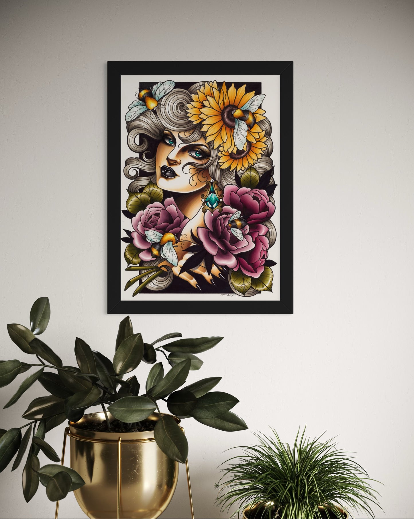 Bee Babe A3 Print