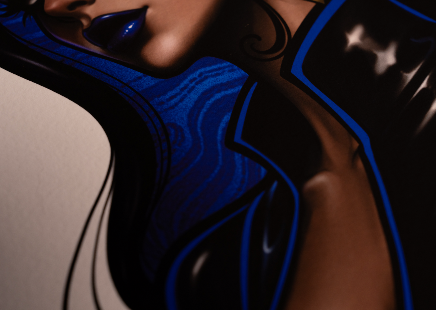 DARK COBALT Fine Art Print