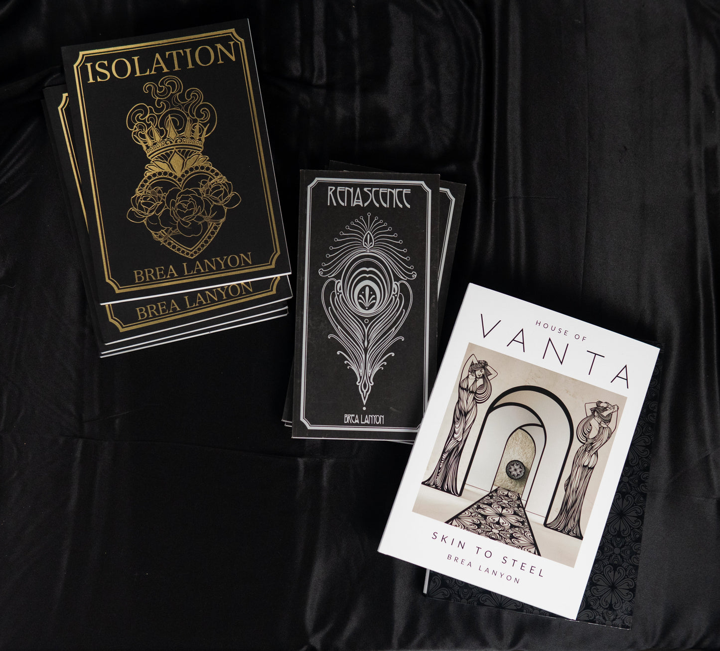 VANTA Artwares Book Bundle | Skin to Steel, Renascence, Isolation, Bookends